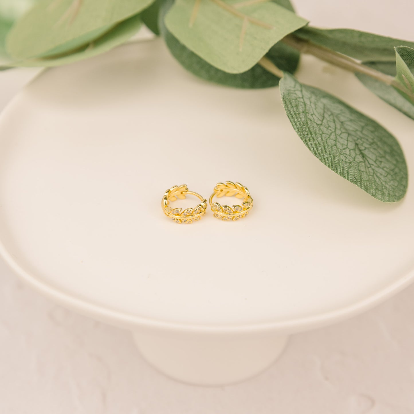 Laurel Huggies | Hoop Earrings